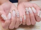 クロムネイル 大理石