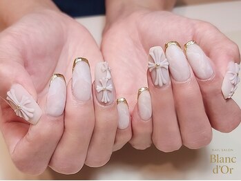 クロムネイル 大理石