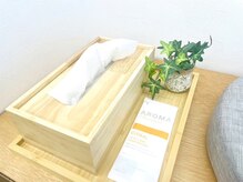 整体×もみほぐし専門店　カラダPRO　自由が丘2号店【7/13 NEW OPEN（予定）】の雰囲気（アメニティも充実。アロマシートやペットボトルのお水も完備）