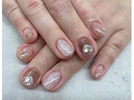 (中原)秋ニュアンスネイル