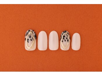 エムスラッシュ ソル センター南(M.SLASH SOL)/アニマル柄ネイル