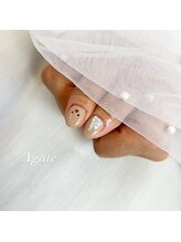 アゲート(Agate)/クリスマスネイル