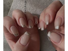 ラメフレンチ☆