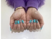 ミッシュネイル(mish nail)/手書きも◎アート2本込★