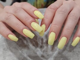 レモンイエローネイル