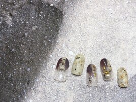 人気！ストーンジェルアート♪