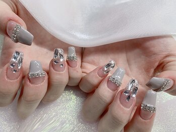 モルフォネイル(Morpho nail)/#キラキラネイル
