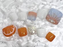 モアネイル つつじヶ丘店(MOAH NAIL)/フットジェルサンプル♪