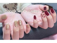 ルアナ(Luana)/アシメネイル/ワンカラー/ラメ