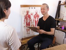 コニー整体ラボ 西荻窪/カウンセリング風景