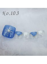 はあとねいる 大井町店/フットネイル：No.103