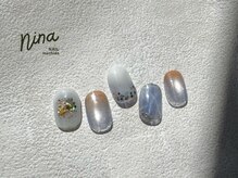 フィリス 町田店(PHYLIS)/ニュアンス天然石ネイル