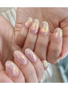 ジェイエヌ バイ ネオリーブ(J/N by neolive)/オーロラフィルムネイル¥7700