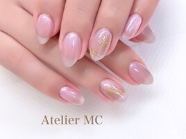 マグネットネイル+追加アート