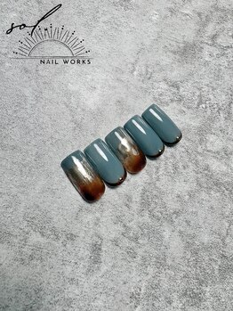 ソルネイルワークス(sol. nail works)/アートデザインL