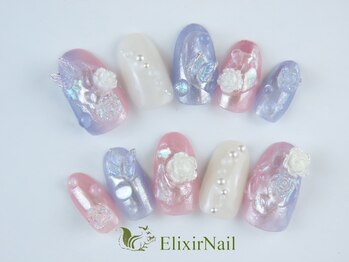 エリクサーネイル 心斎橋(Elixir Nail)/定額cやり放題/クーポン使用