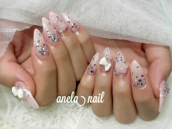 アネラネイル(anela nail)の写真/【写真◎デザインフリーplus】お持ち込みデザインも定額で可能◎かわいいパーツ&カラーも豊富☆
