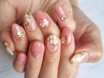 ネイルフロンティア 吉祥寺(NAIL FRONTIER)/春カラーフラワー11980円~