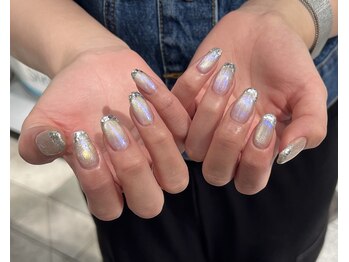 ガレリア エレガンテ 栄店(GALLARIA Elegante)/キラキラ★ガラスフレンチ