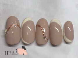 ニュアンス　ミラーネイル