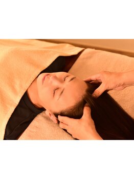 ヘッドスパで癒されたい