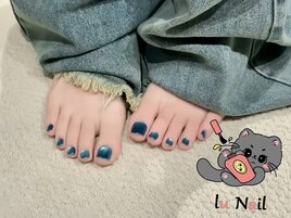 【フットネイル】ワンカラー