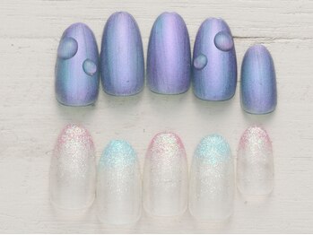 ネイルミックス 銀座店(Nail Mix)の写真/【4990円★プチトレンドコース(60分)】時短×可愛いはNailMix♪毎月変わる最新デザイン（新作8/1～）/銀座