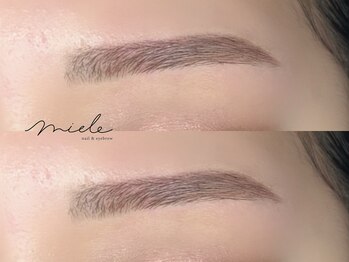 ミエレ(miele)/アイブロウ/まゆ毛/眉毛ワックス