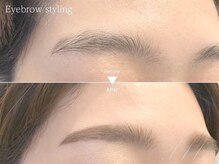 【まつ毛パーマ・パリジェンヌ・アイブロウ専門店】メリーラッシュ弘前店/美眉Wax＋HBL眉毛パーマ