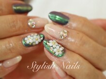 スタイリッシュネイルズ(Stylish Nails)/グリーンメタリック