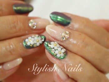 スタイリッシュネイルズ(Stylish Nails)/グリーンメタリック