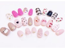 ネイルコレクション ピンク(Nail Collection Pink)/ジェル定額コース￥8990/9990