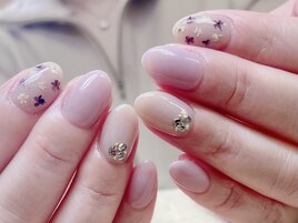 くすみカラーのドライフラワー☆