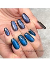 ネイルカレッジアンドサロン ナチュレ(nailcollege&salon NATURE)/マグネットネイル¥6600