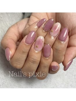 アンドエミニー エン ラボーテ(& EMINY 艶 la beaute)/チークネイル