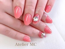 上品色のワンカラー+追加パーツ