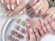 ベイビーズ ブレス(Baby's breath)の写真/【上品で愛らしい指先に♪】ブライダルネイルにもおすすめの上品デザインで大人可愛い指先を演出します！
