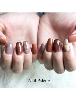 イーエムエー(e.m.a)/パラジェル/ブラウン×きらきら