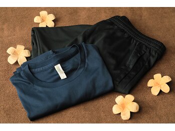 ボディケアスタイル 東三国店/有料のお着替えを用意しています