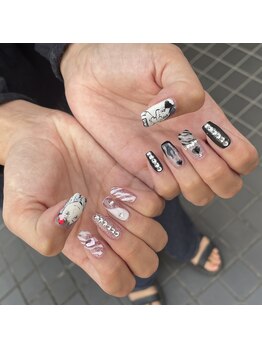 グラマラス アンジェアイ 荻窪店(glamourous ange eye)/痛ネイル