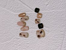 シェリーネイル(Cherie Nail)/ニュアンスミラーアートネイル♪