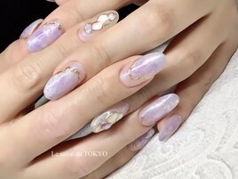 先取り☆紫陽花ネイル