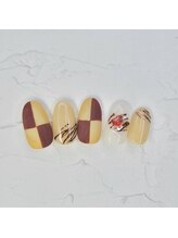 メイク(Me19)/バレンタインネイル