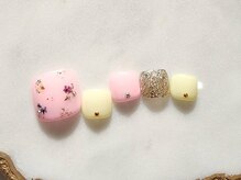 ネイルサロン アミュゼ/定額デザインフットジェル