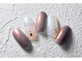 お花ホロネイル