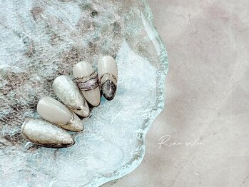 リアンサロン(Rian salon)の写真/【上品ニュアンス】派手すぎない技術の光るデザインが魅力♪ワンランク上の指先に導きます☆