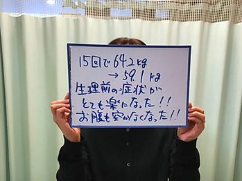 杉本接骨鍼灸院/54.1kg→？kg　43歳　160cm