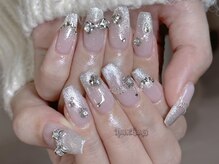 ダークハニー 池袋店(Dark Honey)/パーツラメグラデーション