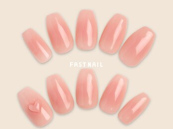 ファストネイル 湘南ゲート藤沢店(FAST NAIL)/チークネイル/ハート【12398】