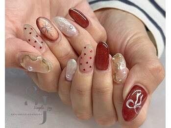 秋！ニュアンスネイル